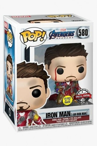 Pop! Marvel: Avengers Endgame - Iron man (I am Iron Man) (GITD) | Funko